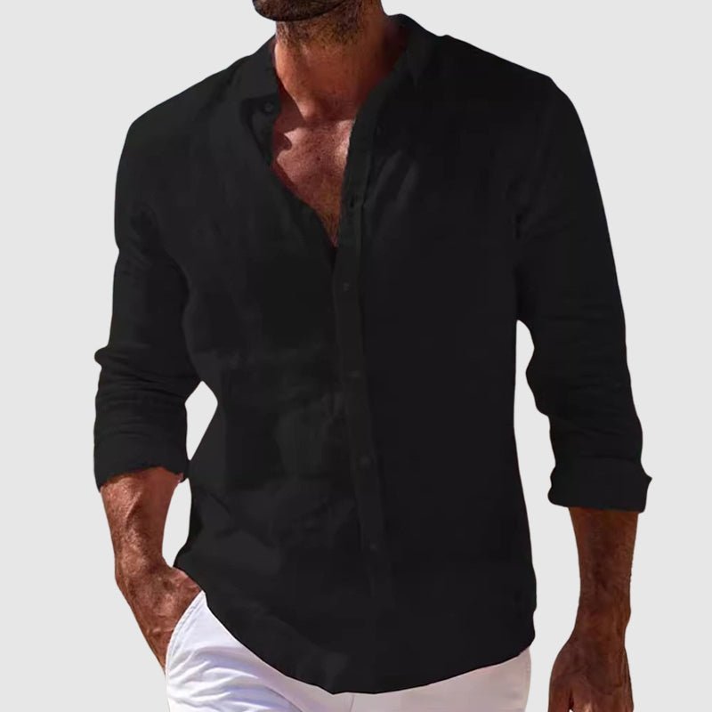 Elegant Linen Shirt - Luxoria
