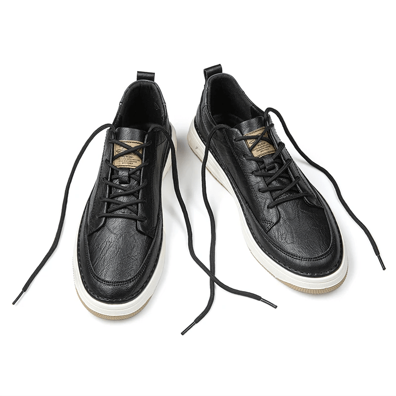 Classic Leather Sneakers - Luxoria