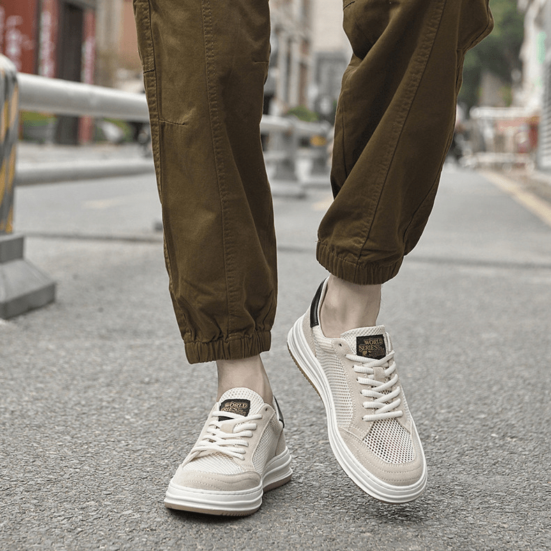 Elegant Mesh Sneakers - Luxoria