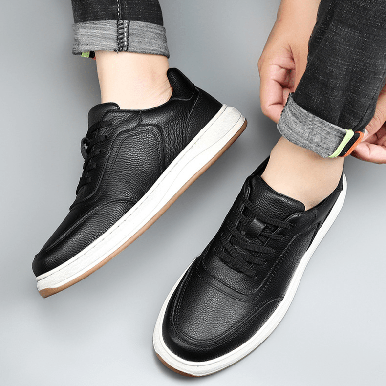 Leather Sneakers - Luxoria