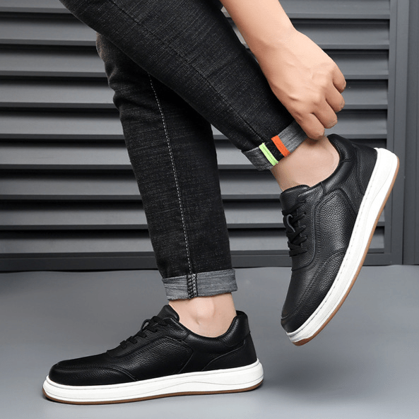 Leather Sneakers - Luxoria