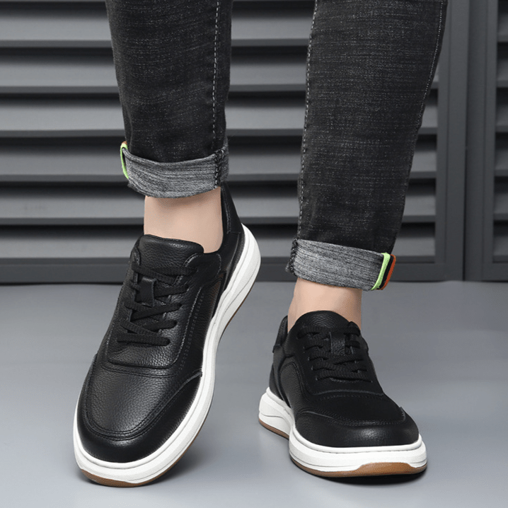 Leather Sneakers - Luxoria