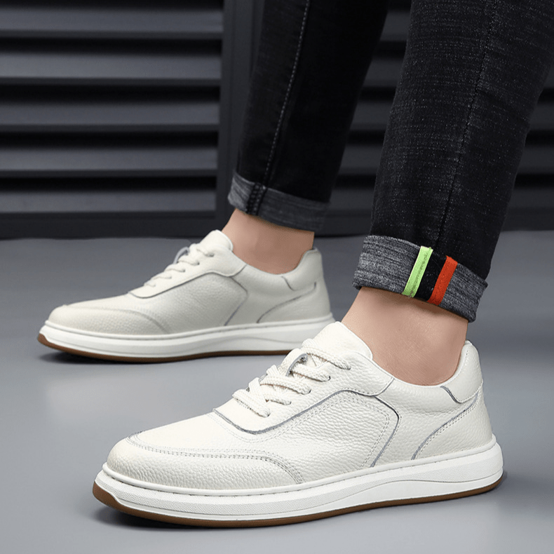 Leather Sneakers - Luxoria