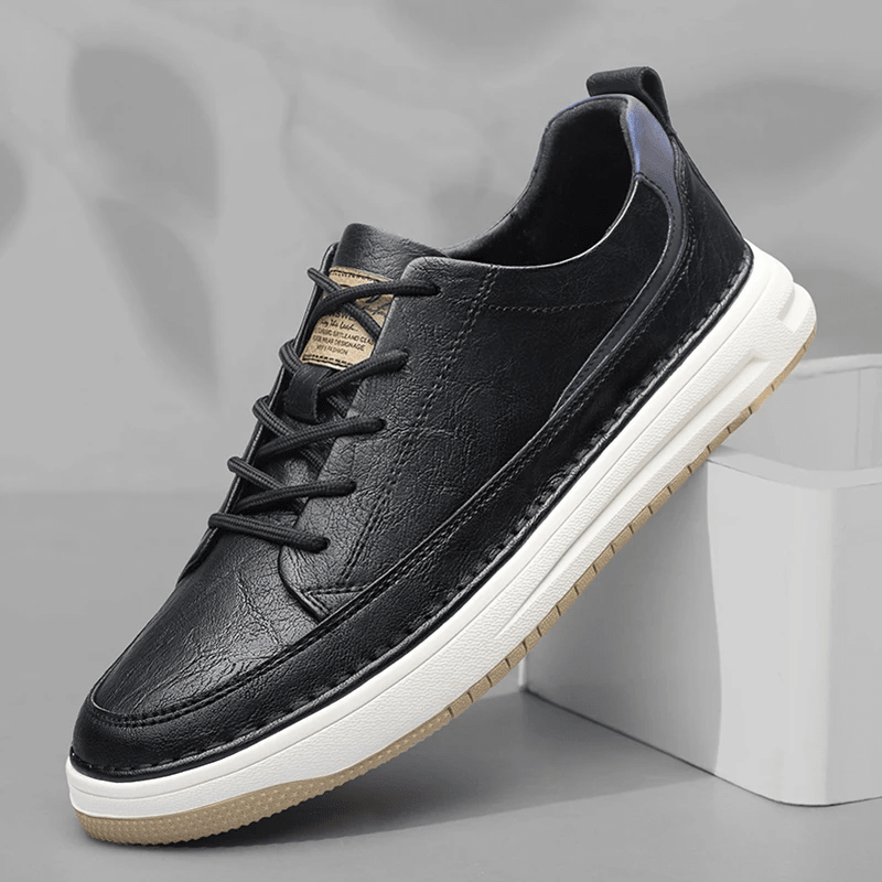 Classic Leather Sneakers - Luxoria