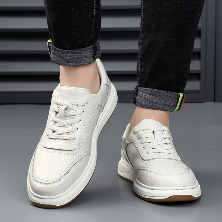 Leather Sneakers - Luxoria