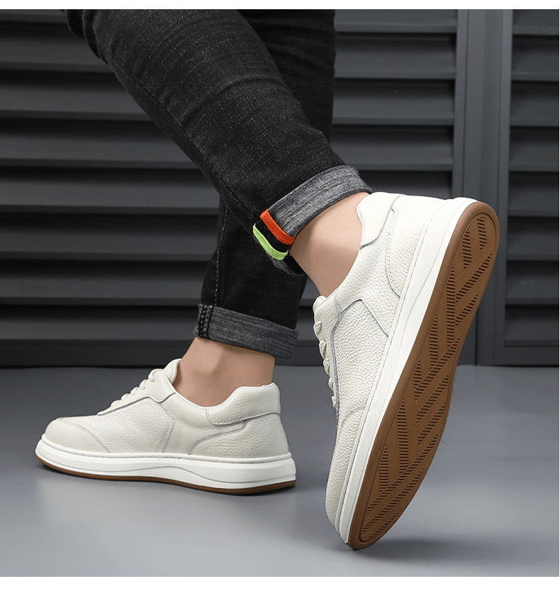 Leather Sneakers - Luxoria