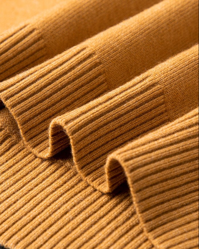 Elegant Cashmere V - Neck Sweater - Luxoria
