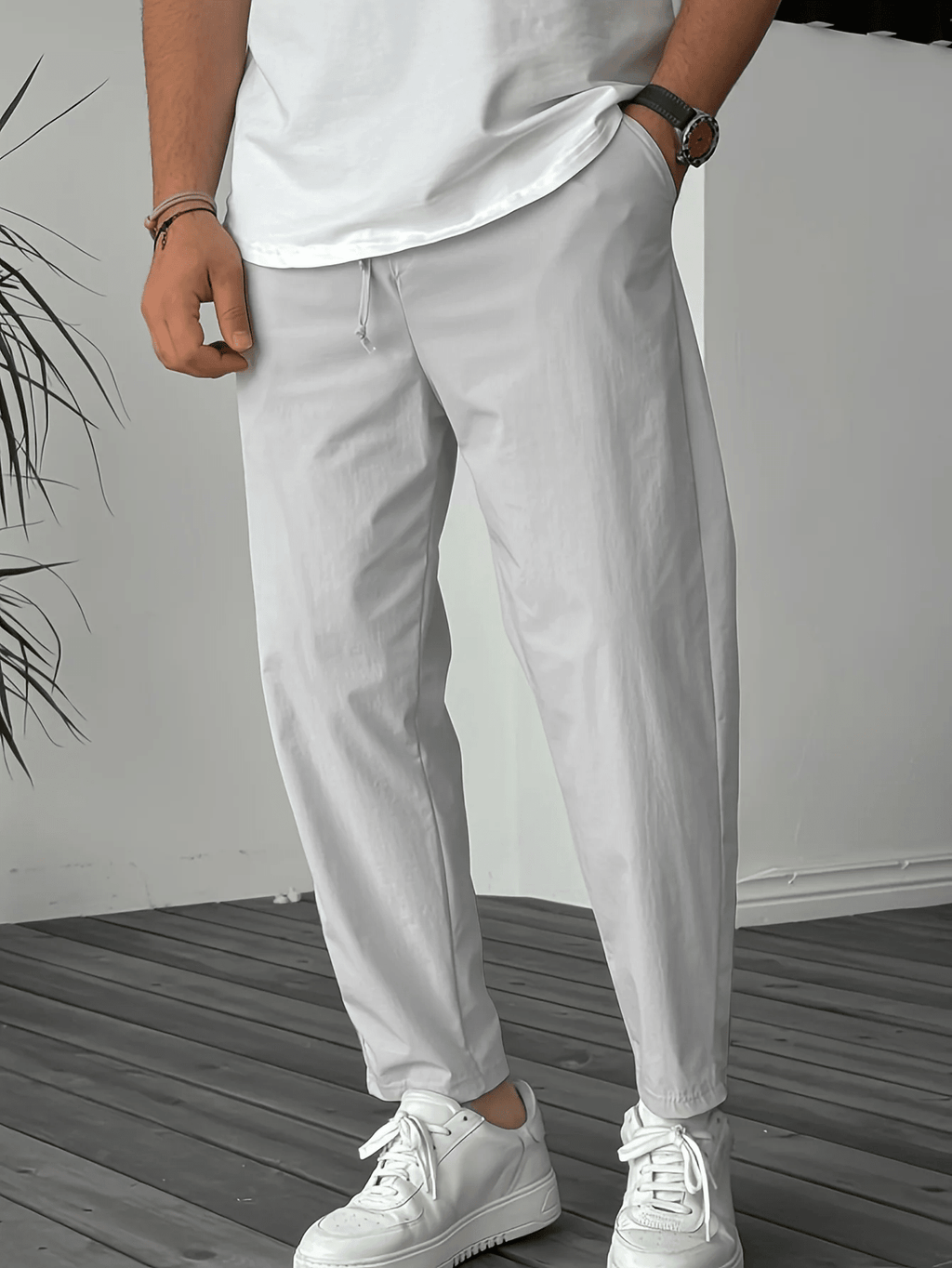 Elegant Men's Pantalon - Luxoria