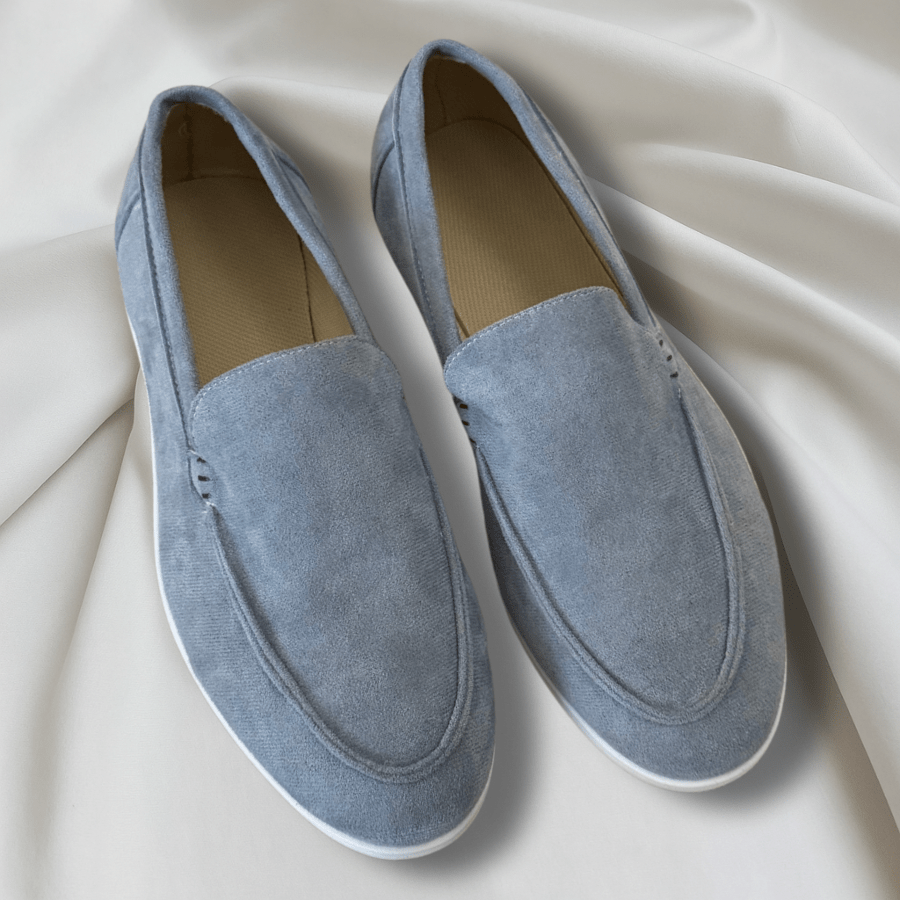 Elegant Suede Loafers - Luxoria