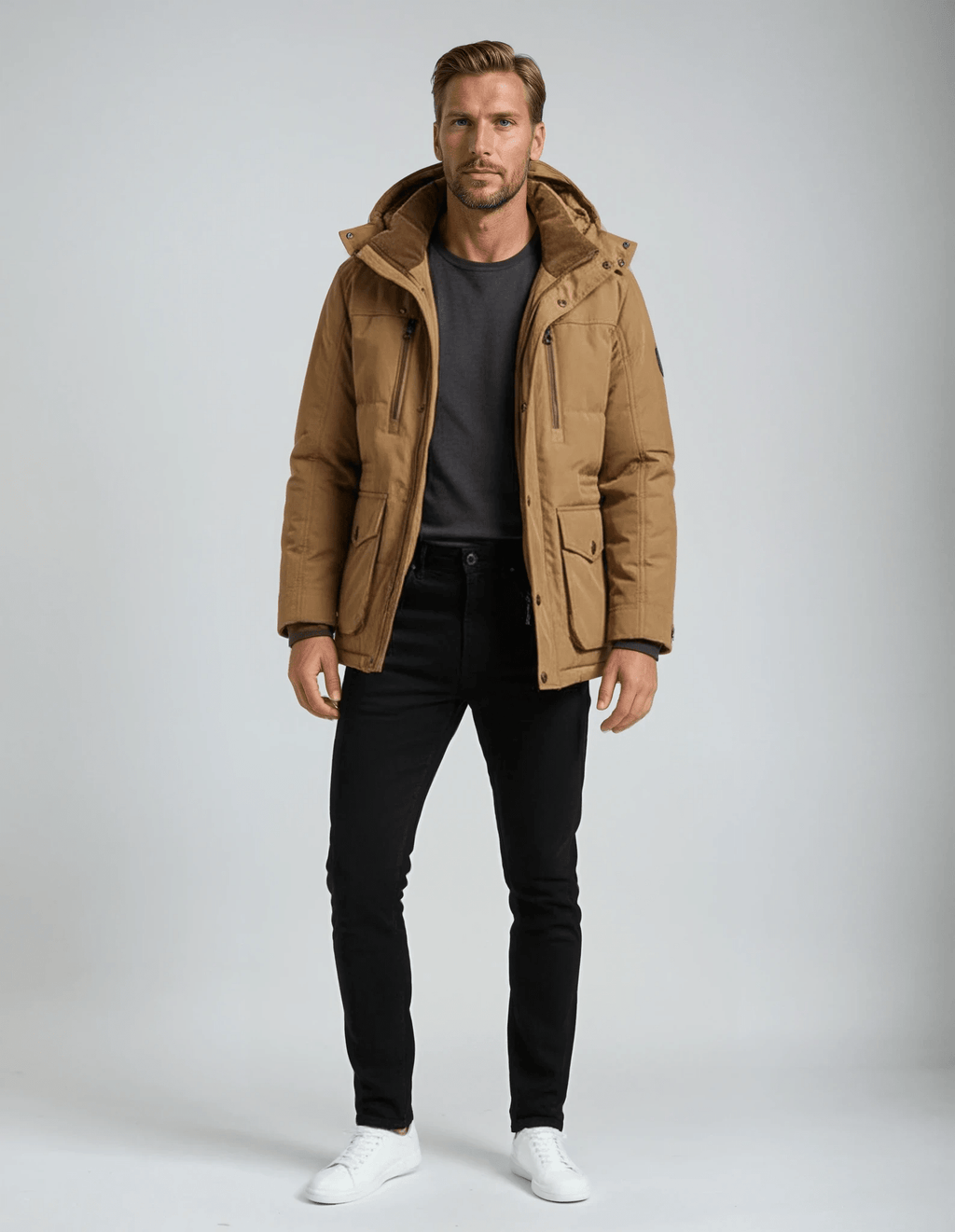 Francesco Padded Winter Jacket - Luxoria