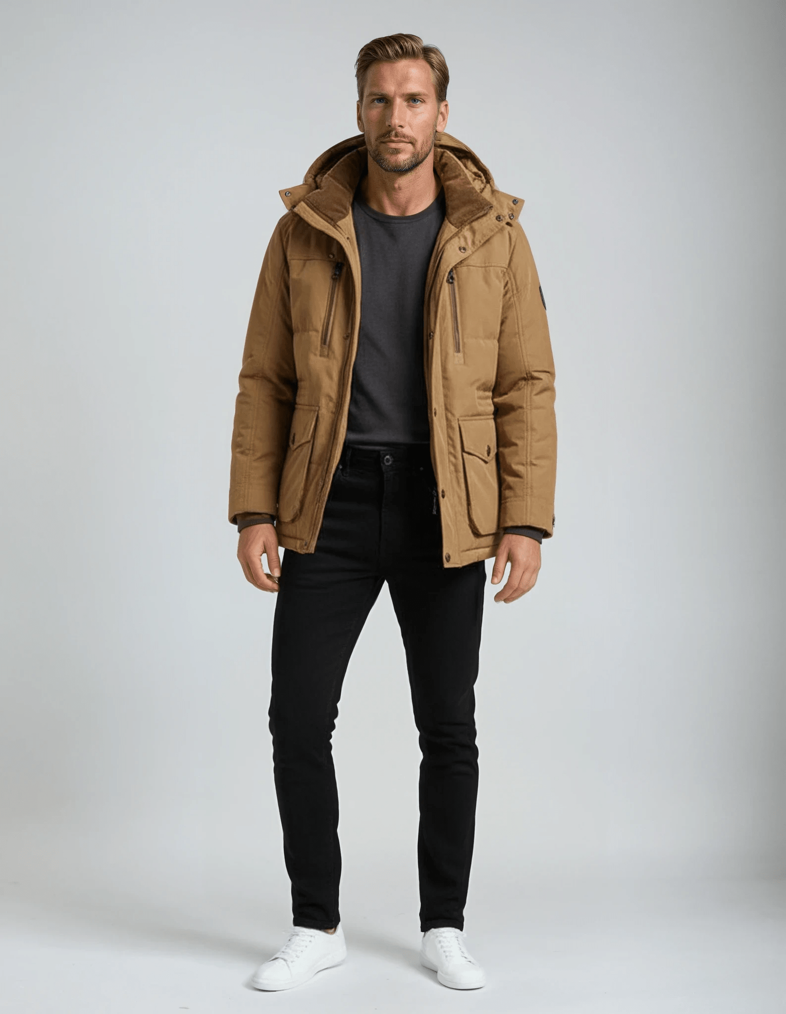 Francesco Padded Winter Jacket - Luxoria