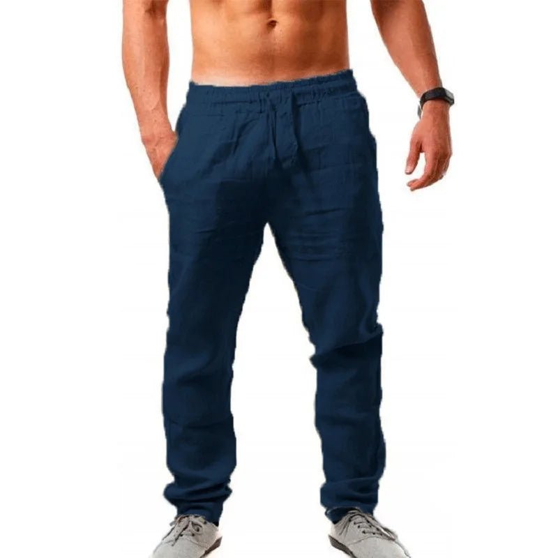 Breathable Linen Pants - Luxoria