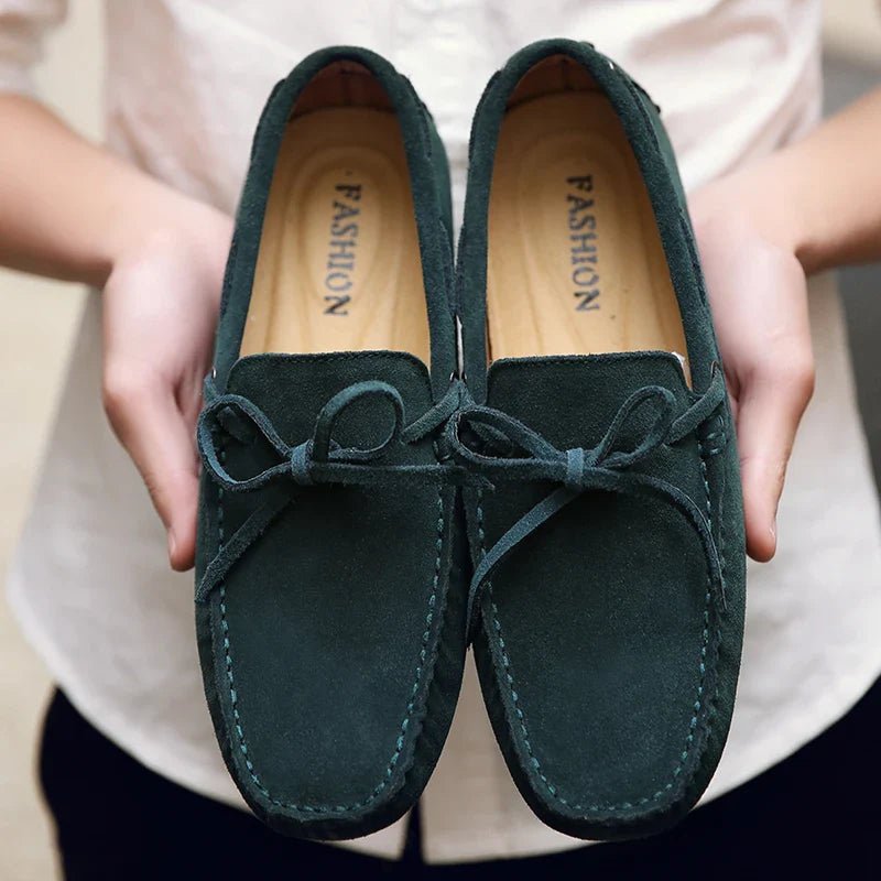 Casual Suede Summer Loafers - Luxoria