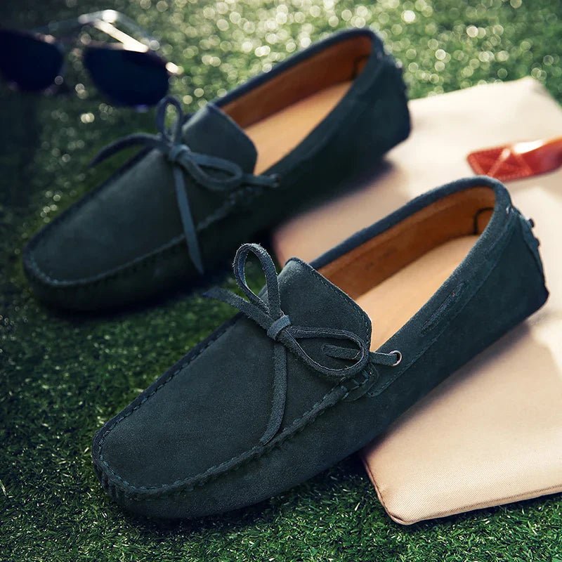 Casual Suede Summer Loafers - Luxoria