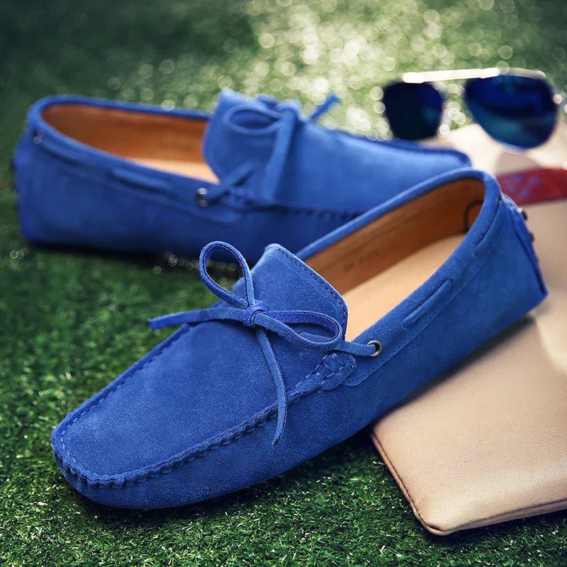 Casual Suede Summer Loafers - Luxoria