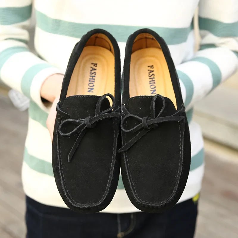 Casual Suede Summer Loafers - Luxoria