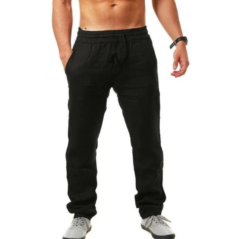 Breathable Linen Pants - Luxoria