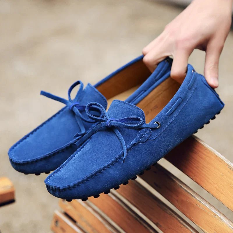 Casual Suede Summer Loafers - Luxoria