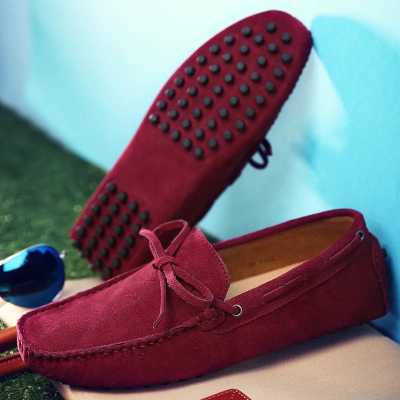 Casual Suede Summer Loafers - Luxoria