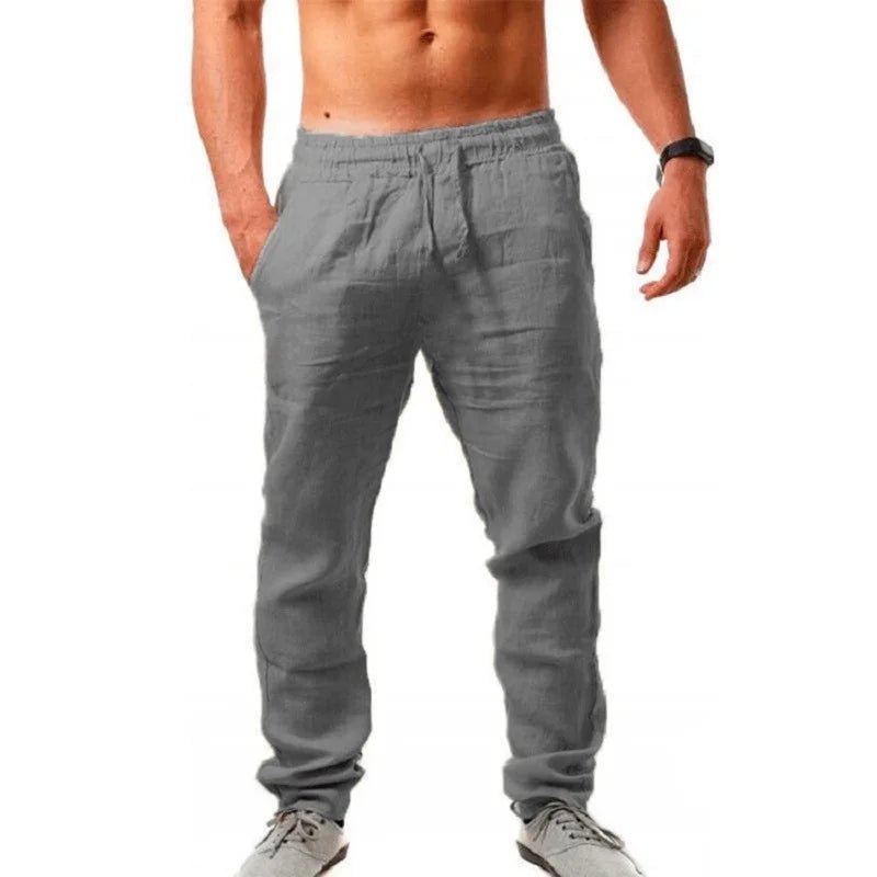 Breathable Linen Pants - Luxoria