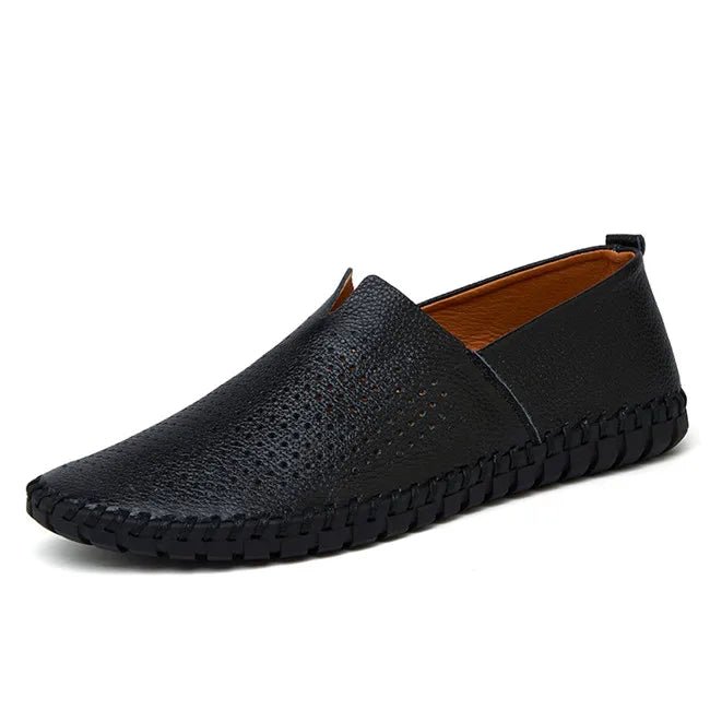 Mykonos Leather Loafers - Luxoria