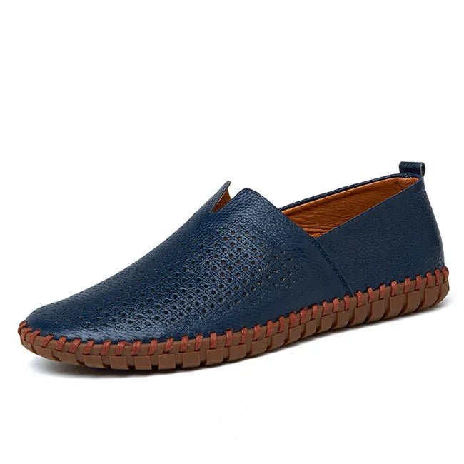 Mykonos Leather Loafers - Luxoria