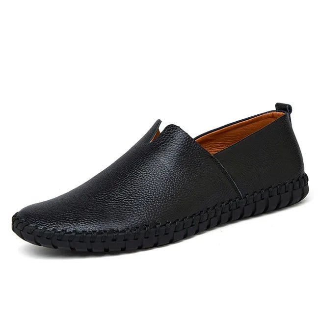 Mykonos Leather Loafers - Luxoria