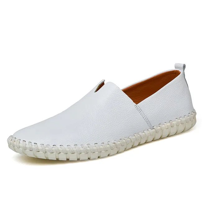 Mykonos Leather Loafers - Luxoria