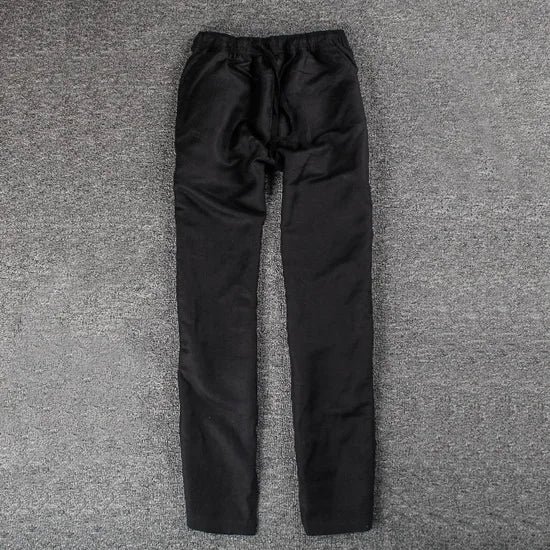 Elegant Cotton Linen Pants - Luxoria