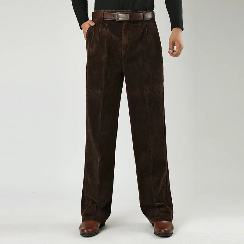 Elegant Corduroy Pants - Luxoria
