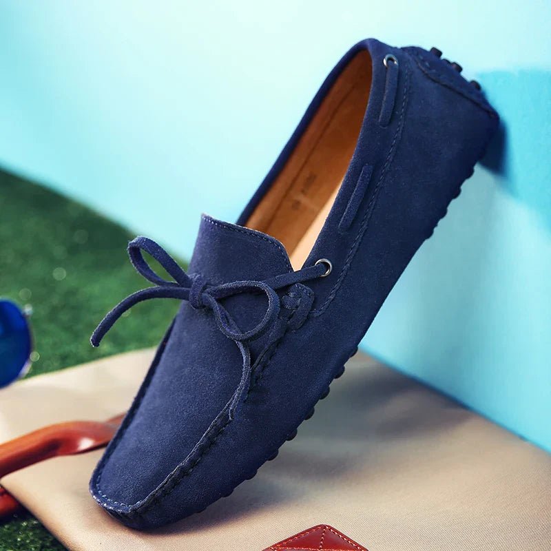 Casual Suede Summer Loafers - Luxoria