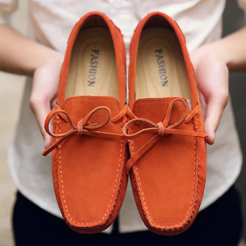 Casual Suede Summer Loafers - Luxoria