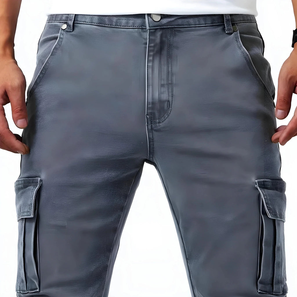 Marino Cargo Stretch Pants - Luxoria