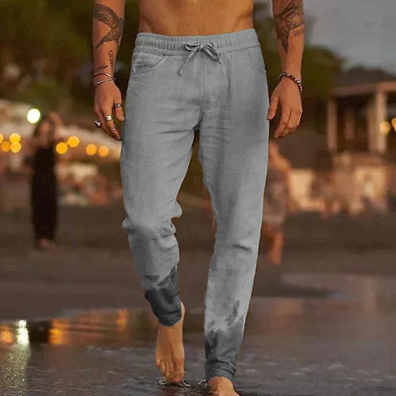 Linen Beach Pants - Luxoria
