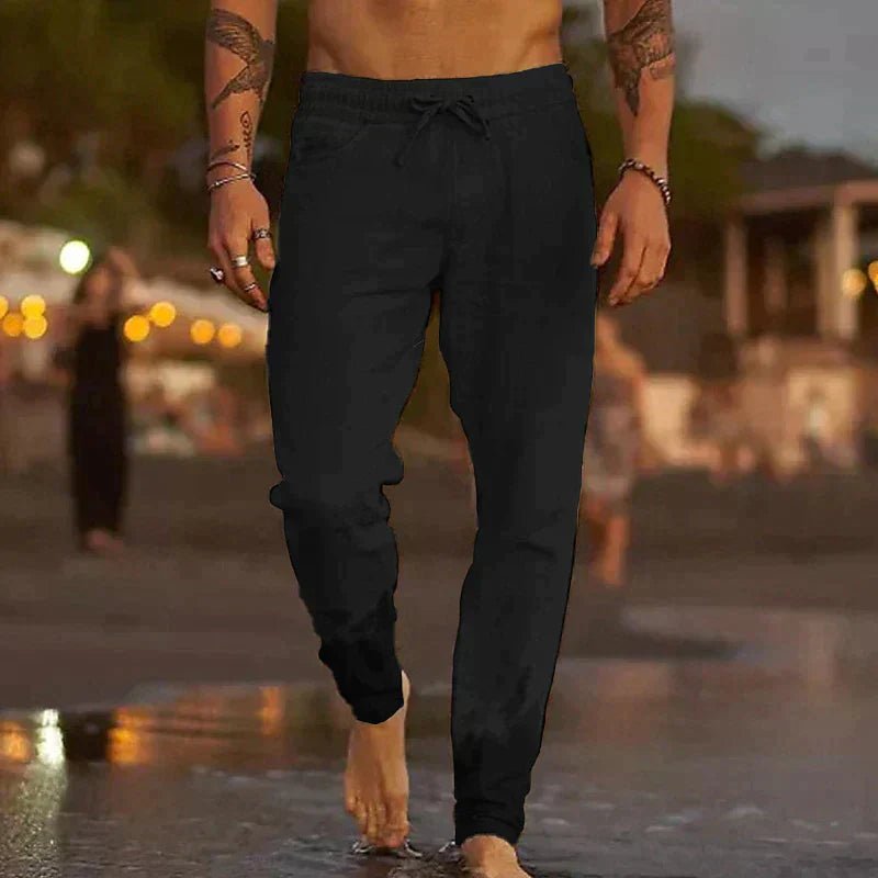Linen Beach Pants - Luxoria