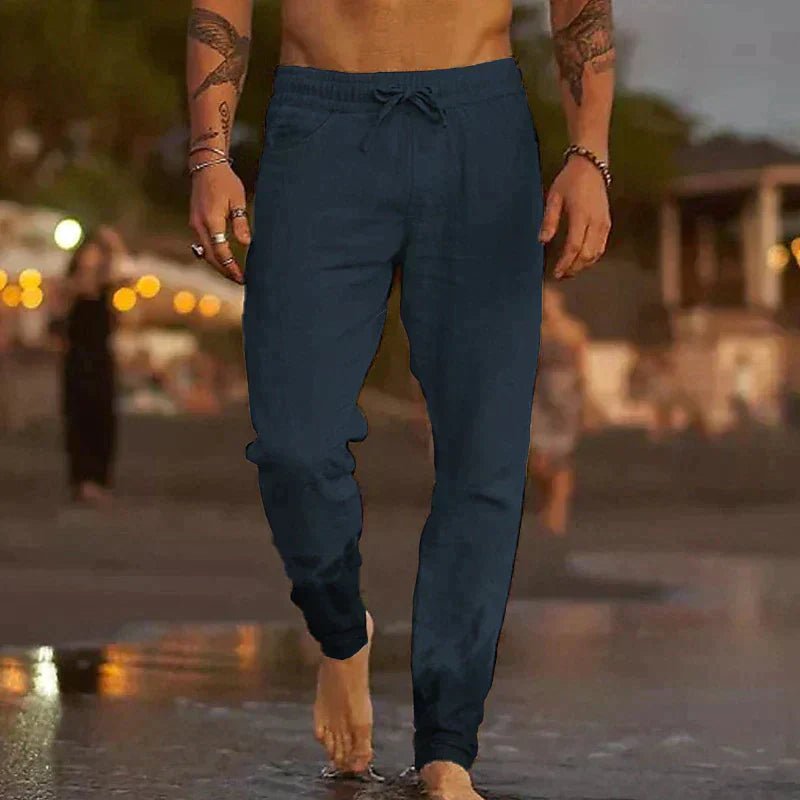 Linen Beach Pants - Luxoria