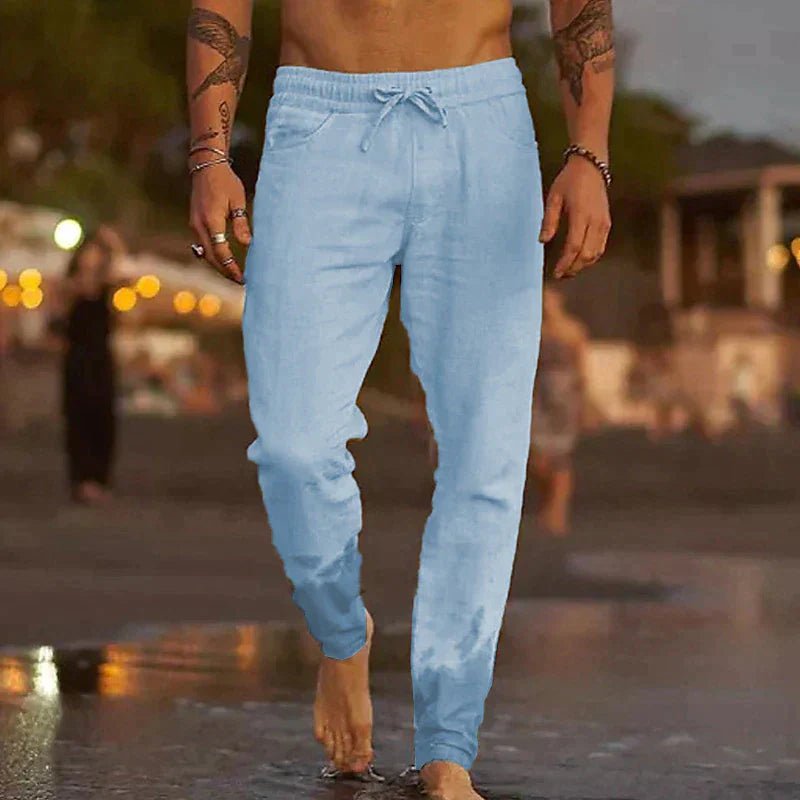 Linen Beach Pants - Luxoria