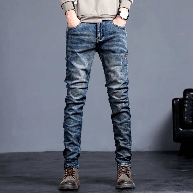 Slim Fit Denim Jeans - Luxoria
