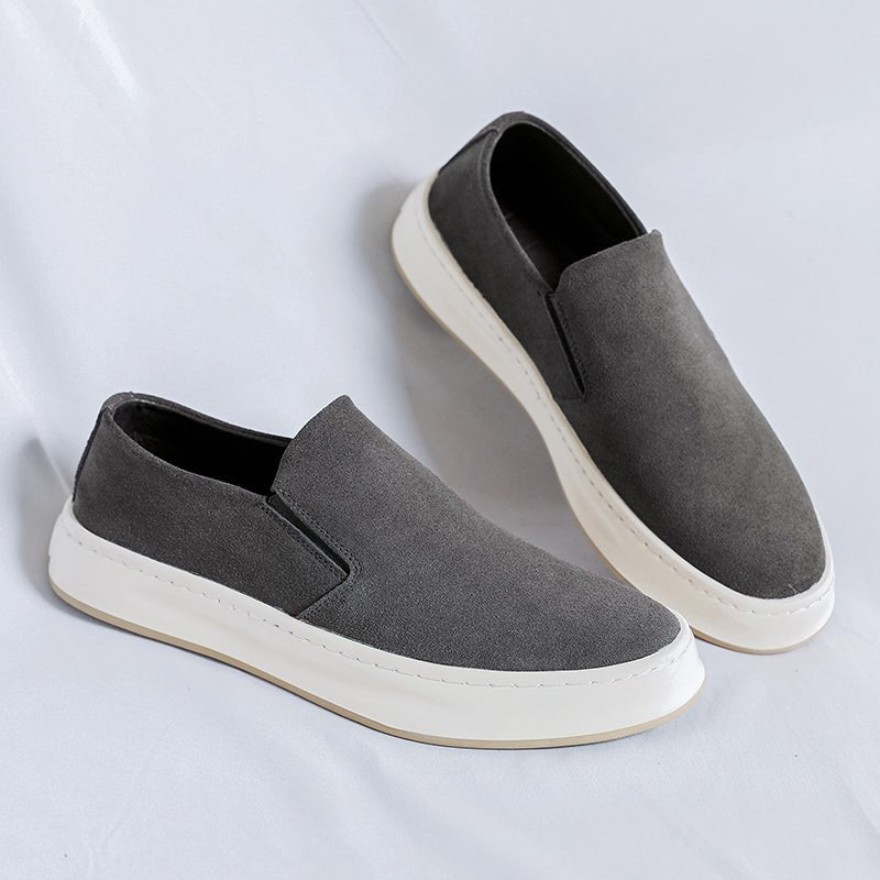 Comfortable Suede Loafers - Luxoria