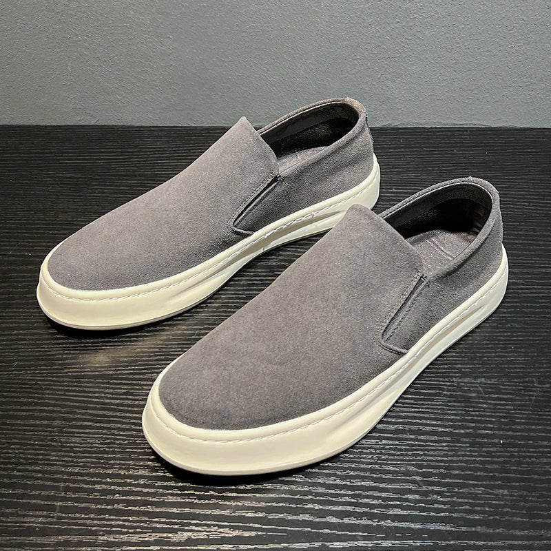 Comfortable Suede Loafers - Luxoria