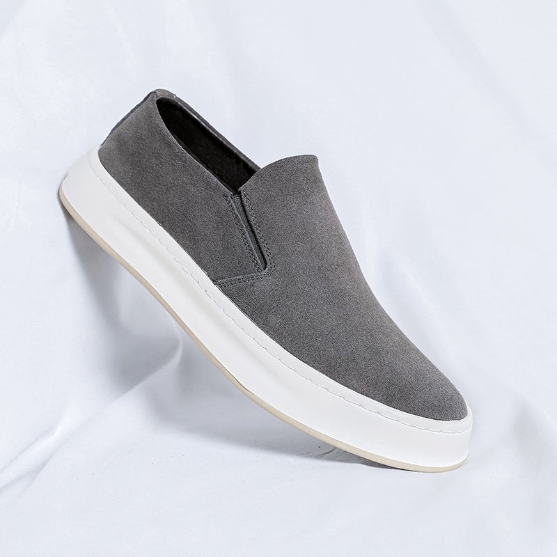 Comfortable Suede Loafers - Luxoria