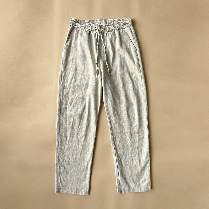 High - Quality Linen Pants - Luxoria