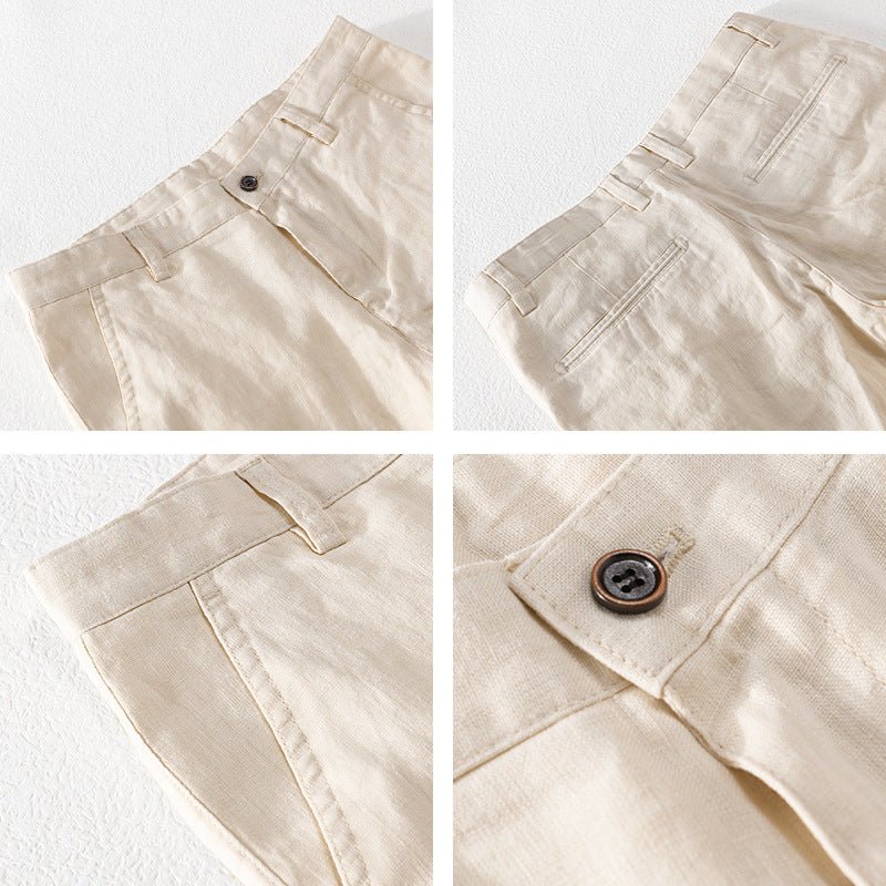 Premium Linen Pants - Luxoria
