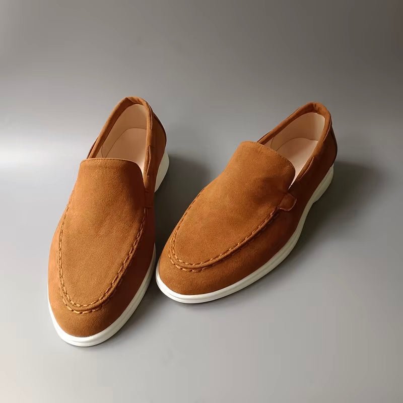 Premium Suede Loafers - Luxoria