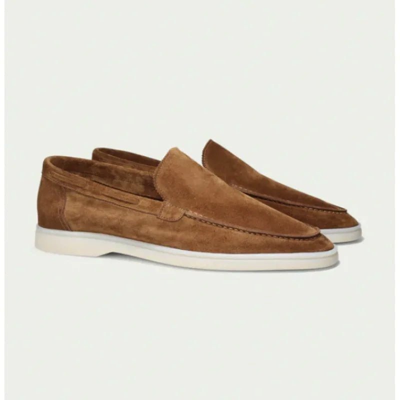 Premium Suede Loafers - Luxoria