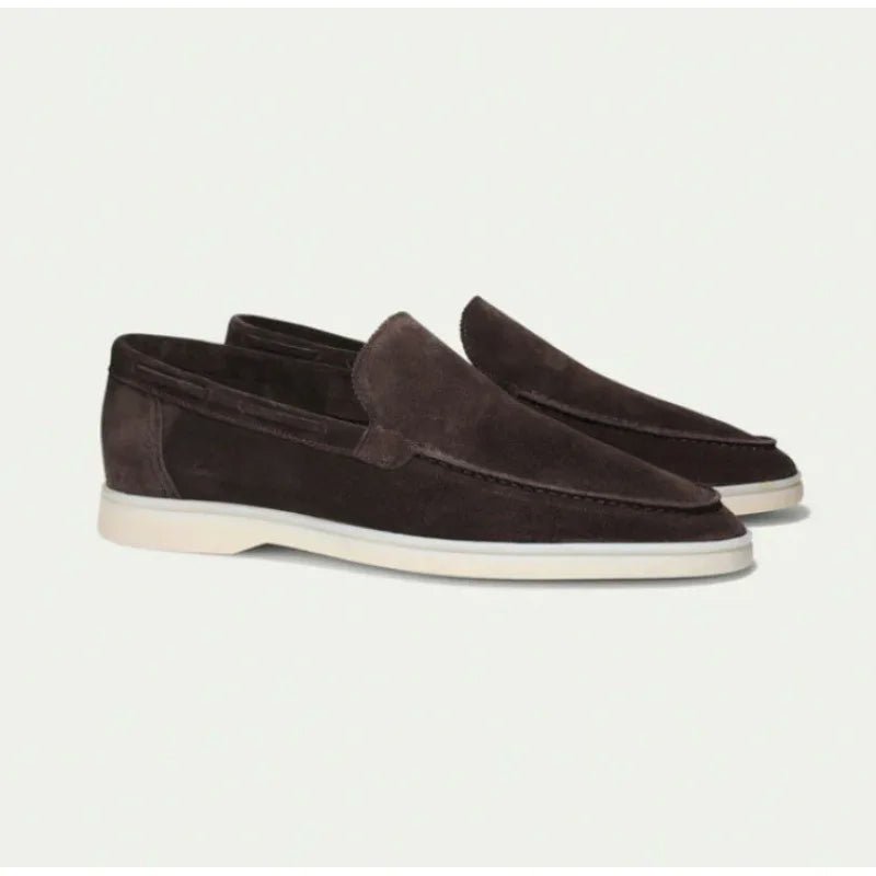 Premium Suede Loafers - Luxoria