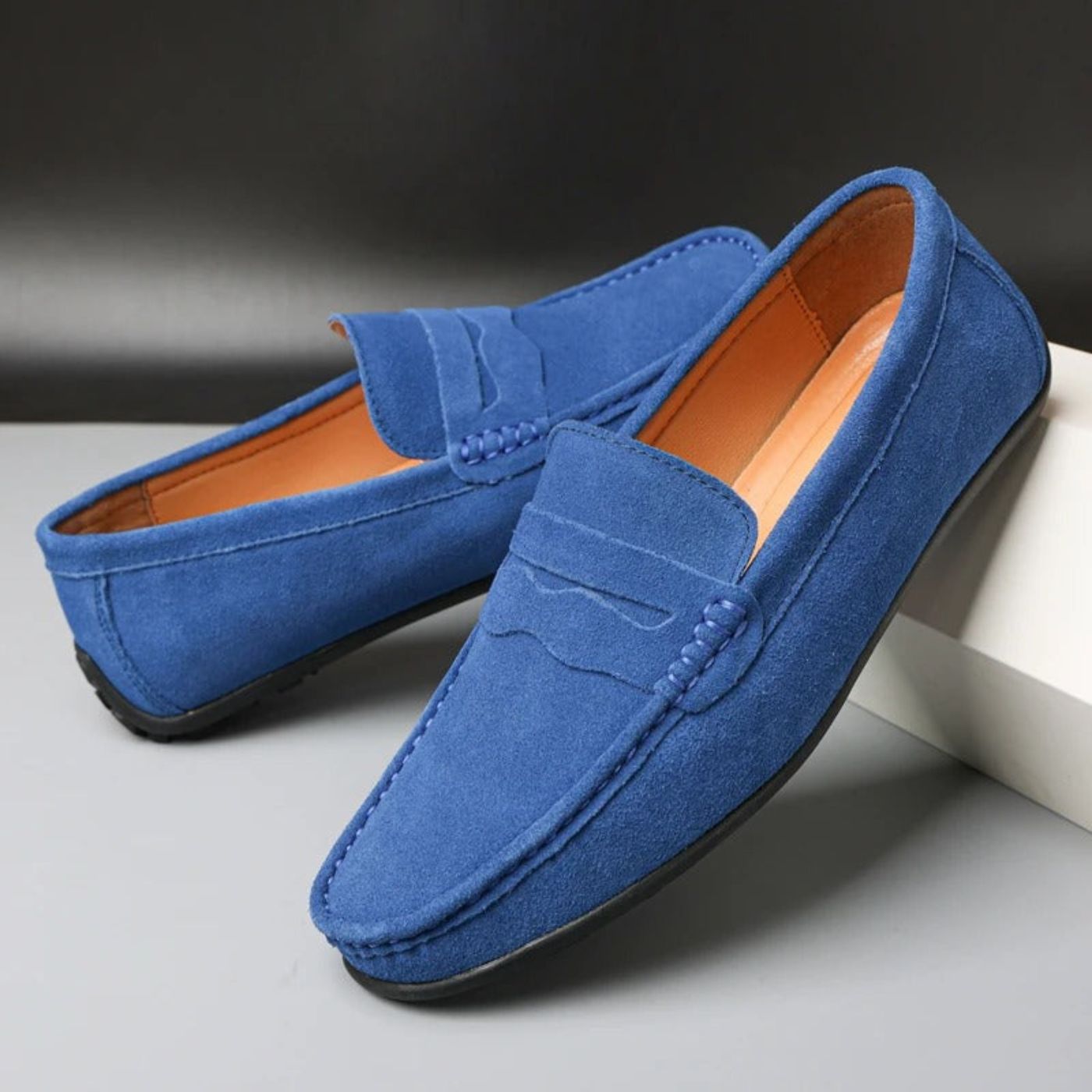 Soft Suede Loafers - Luxoria