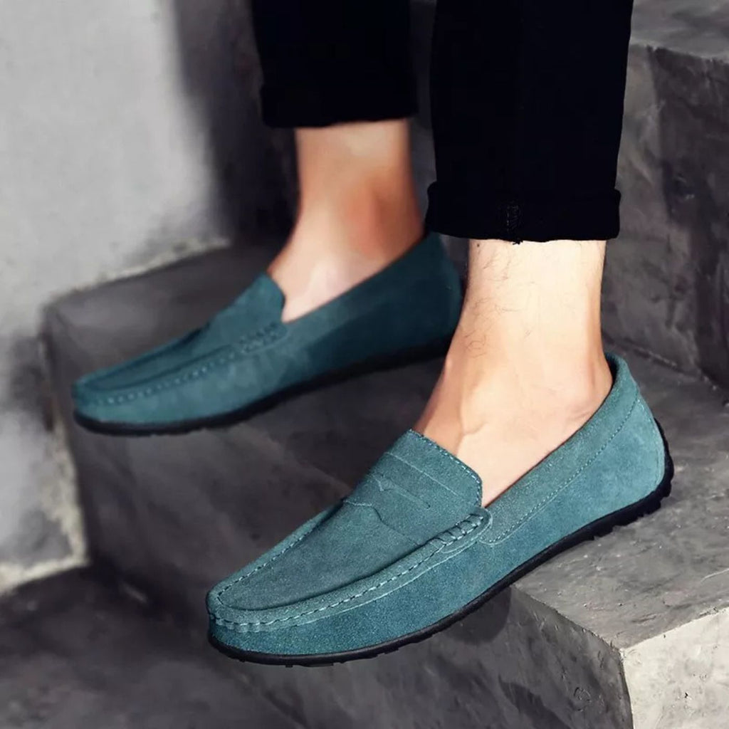 Soft Suede Loafers - Luxoria