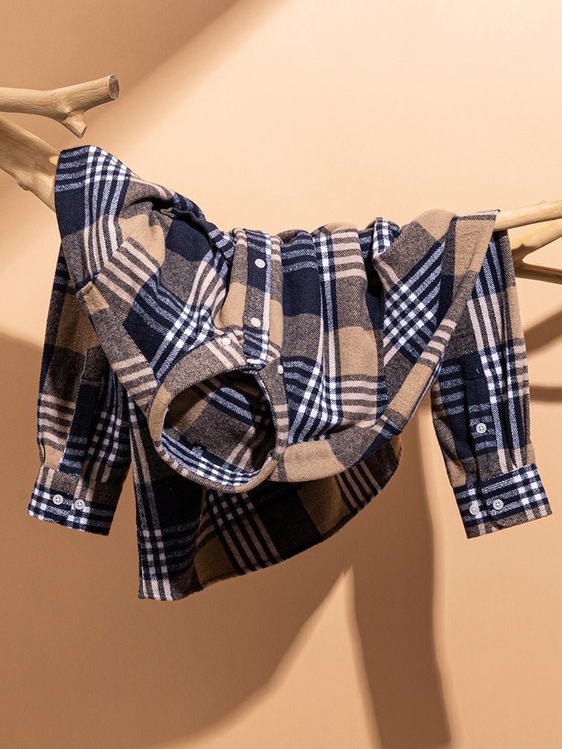 Givalli - Cotton Plaid Shirt - Luxoria