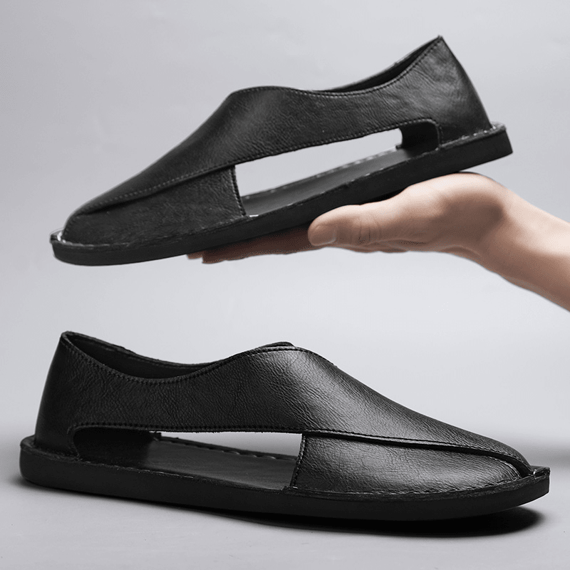 Premium Leather Sandals - Luxoria